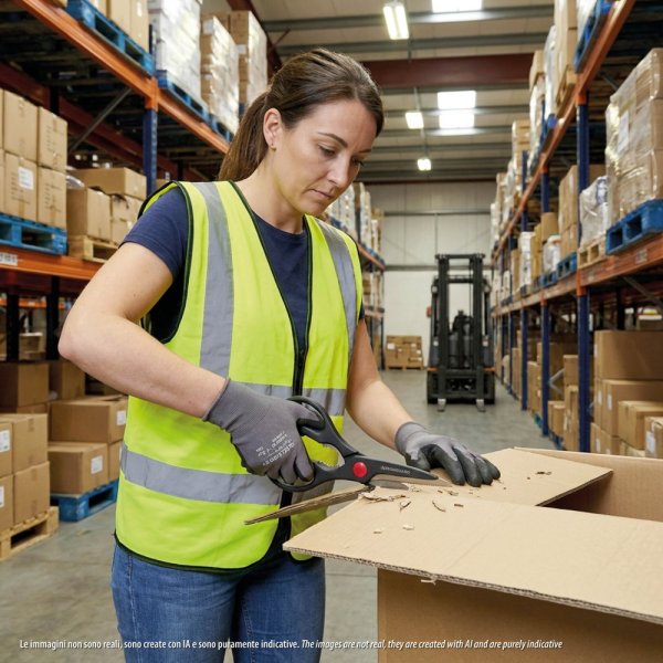 VELAMP IG321, 21 cm víceúčelové nůžky z nerezové oceli a ABS, černé