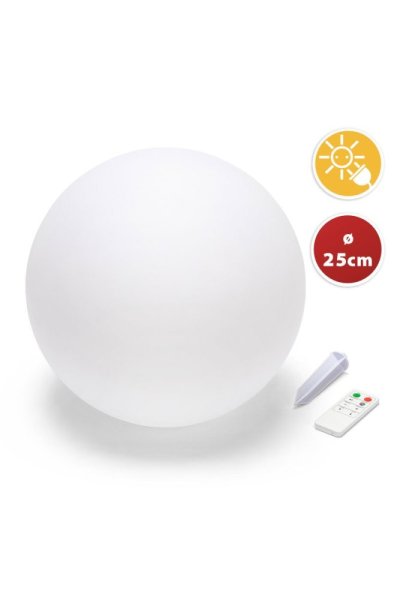 VELAMP SL528 Solární RGB koule SOLAR NOVA