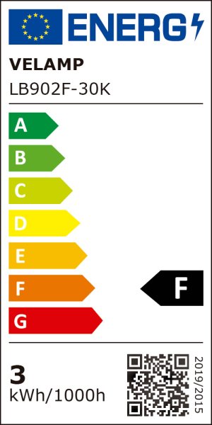 VELAMP LB902F-30K LED žárovka do lednice 3W, E14, 3000K