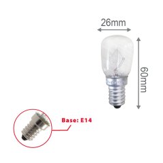 VELAMP LB903O-27K Žiarovka do rúry 15W, E14, 2700K