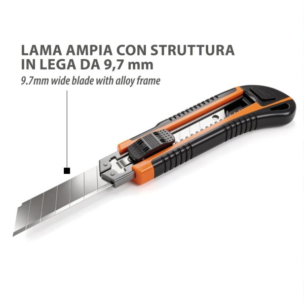 VELAMP IG322, Profesionálny odlamovací nôž s 2 náhradnými čepeľami