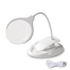 VELAMP LE008 Stolní lampa s osvětlením a lupou