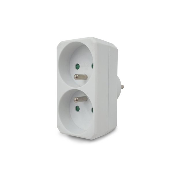 VELAMP zásuvková rozdvojka ADAT-FR-1