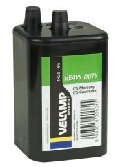 VELAMP 4R25 zinkovo-uhlíková batéria 6 V