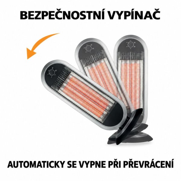 VELAMP Kremíkový ohrievač s osciláciou PR162C (900 W)