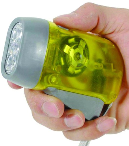 VELAMP IN322Y LED Dynamo baterka žltá