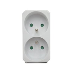 VELAMP zásuvková rozdvojka ADAT-FR-1