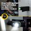 VELAMP ST216, Nabíjateľná čelovka 15W s UV svetlom a magnetom