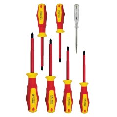 Sada 7 izolovaných šroubováků VELAMP CF170, VDE