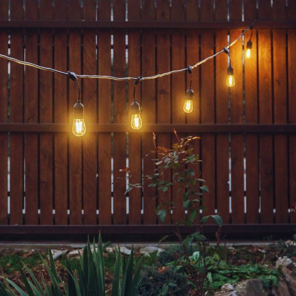 VELAMP LED svetelná reťaz PS070S so solárnym nabíjaním, 8m