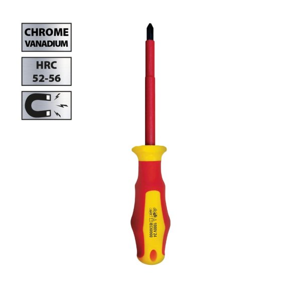 Sada 7 izolovaných skrutkovačov VELAMP CF170, VDE