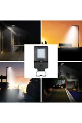 VELAMP LED reflektor SL375 se solárním nabíjením, detektor pohybu