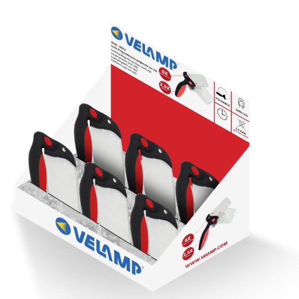 VELAMP LED skládací lupa IN285