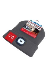čepice CAP02 s LED světlem tmavě šedá