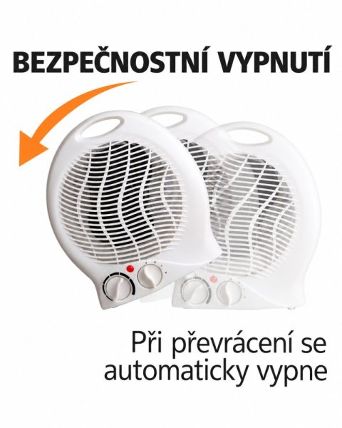 VELAMP Teplovzdušný ventilátor PR010-2