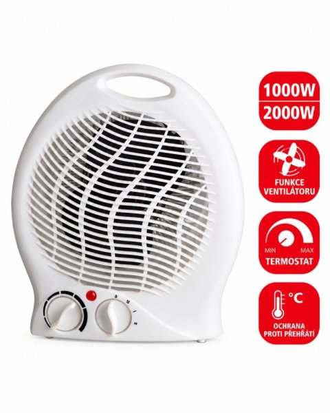 VELAMP Teplovzdušný ventilátor PR010-2