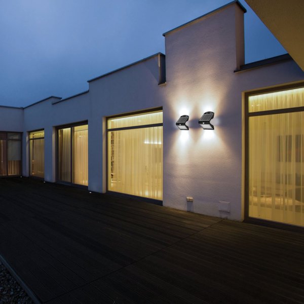 VELAMP LED solárne svetlo SL237 so senzorom