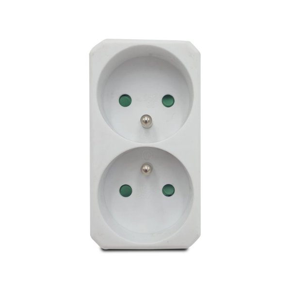 VELAMP zásuvková rozdvojka ADAT-FR-1