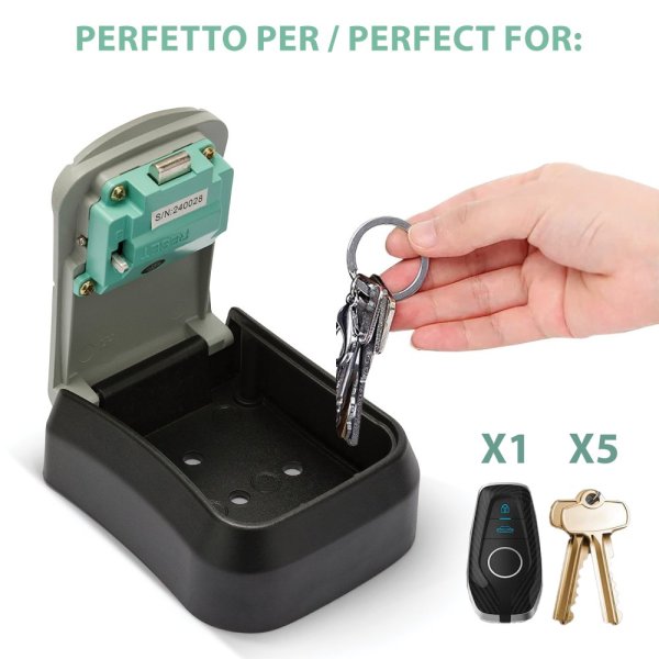 VELAMP Schránka na klíče IG006 s kódovou ochranou