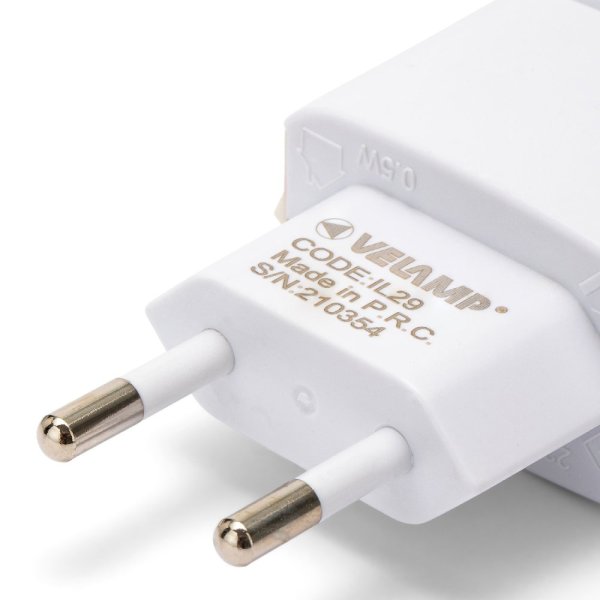 VELAMP IL29 LED noční osvětlení s vypínačem