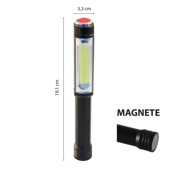 VELAMP IN256 pracovná LED svietidlo s magnetom