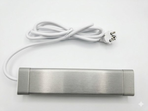 Vstavaná zásuvková lišta IN 553048 s 2 zásuvkami a 2xUSB A+C