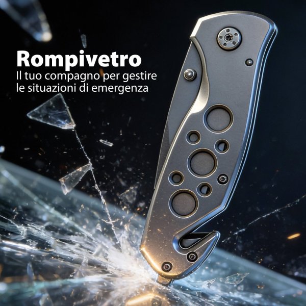 VELAMP IG355, Kapesní nůž, čepel 8,3 cm, zavírací, šedý