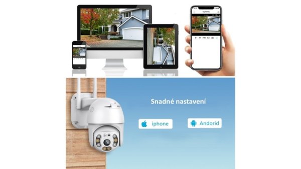 IN WiFi kamera k pohonom brán (553054)