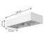 VELAMP LED solární světlo SL241 se senzorem