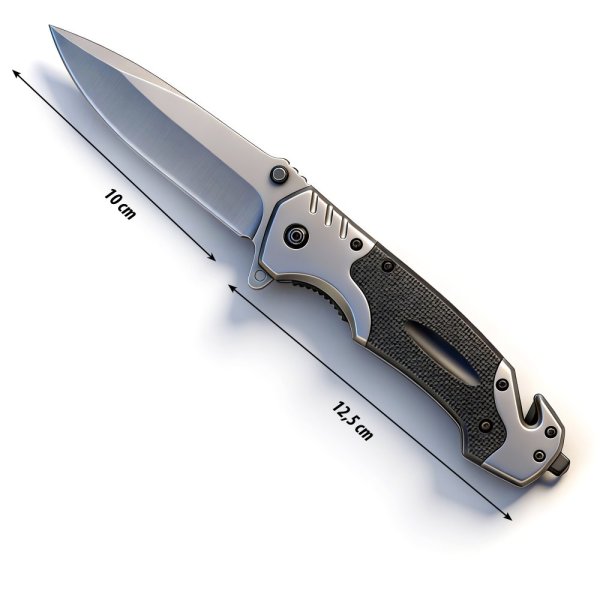 VELAMP IG359, Kapesní nůž, čepel 10 cm, zavírací, šedý