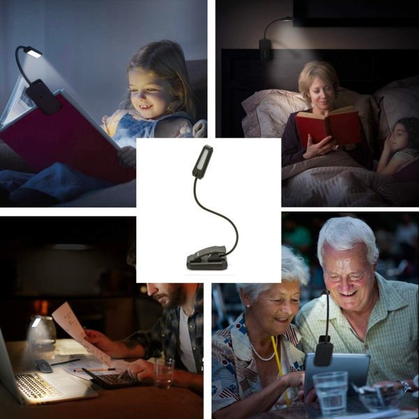 VELAMP Přenosné světlo na čtení IR236