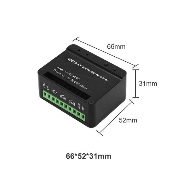 IN WiFi / RF prijímač pre pohony brán (553055)