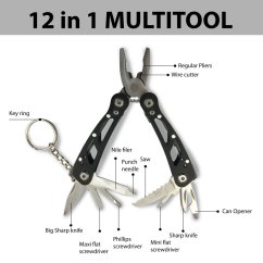 VELAMP D83 multifunkčný nôž 12 v 1