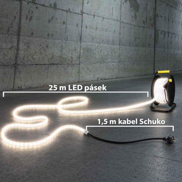 VELAMP ST925 LED pásik s navijakom, 25 m