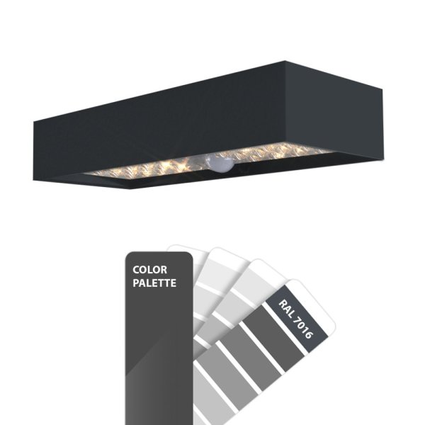 VELAMP LED solárne svetlo SL247 so senzorom