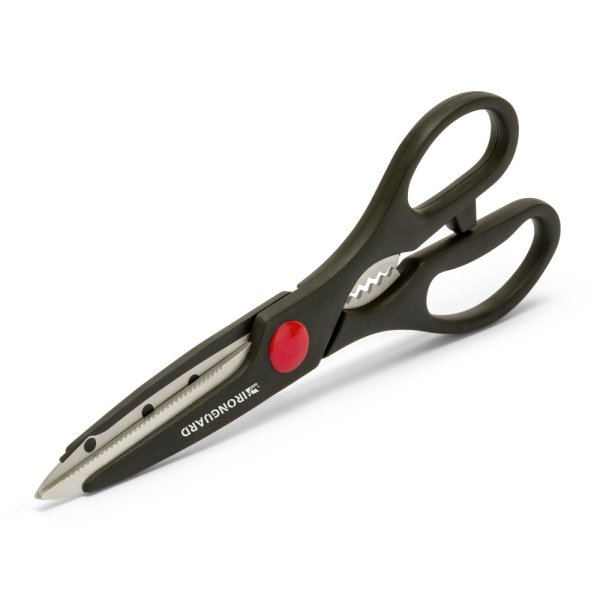 VELAMP IG321, 21 cm víceúčelové nůžky z nerezové oceli a ABS, černé