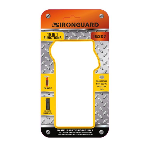 VELAMP IG307, 15 v 1 vreckové multifunkčné kladivo