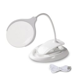 VELAMP LE008 Stolní lampa s osvětlením a lupou