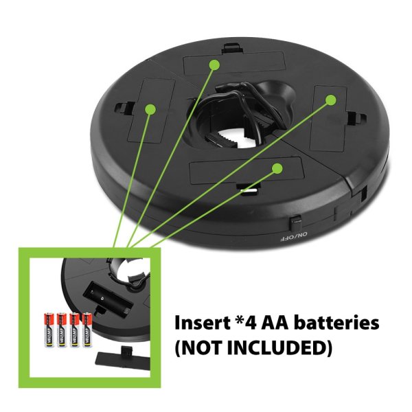 VELAMP IL14 Světlo na slunečník 24+4 LED