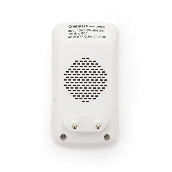 VELAMP DOM008 Bezdrátový zvonek s dynamem