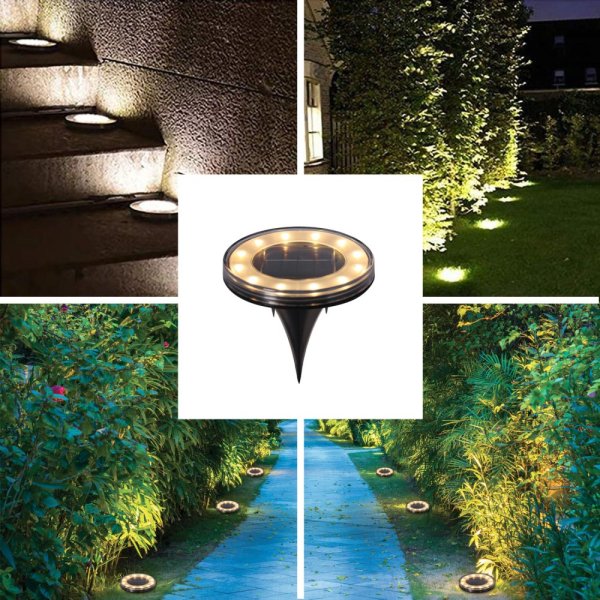 VELAMP 2ks solárních světel do země SPK16