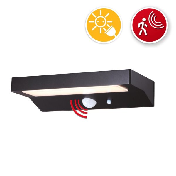 VELAMP LED solárne svetlo SL238 so senzorom