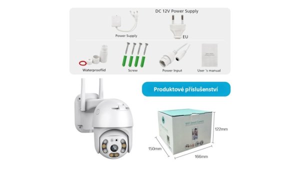 IN WiFi kamera k pohonom brán (553054)