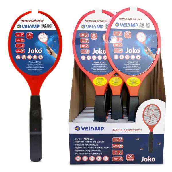 VELAMP REPEL03 Elektrická plácačka na komáry