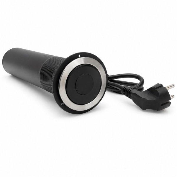 Automatická výsuvná lišta IN 553044, 3 zásuvky, USB A +C