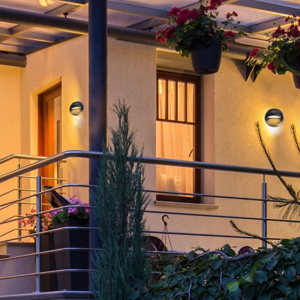 VELAMP DISCO solárne nástenné svetlo SPK14