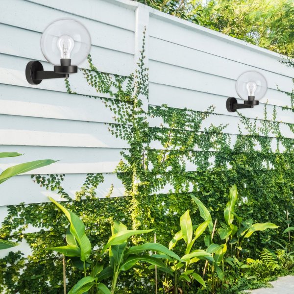 VELAMP Venkovní nástěnné světlo APOLUX SPH206P