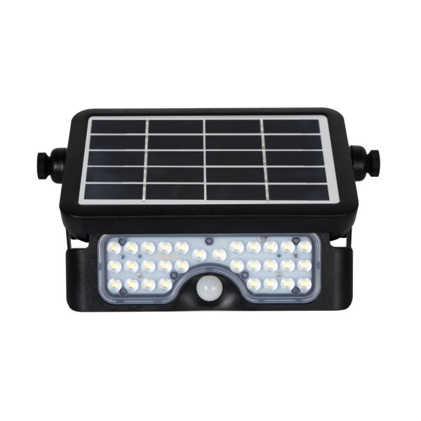 VELAMP LED reflektor SL360 so solárnym nabíjaním, detektor pohybu