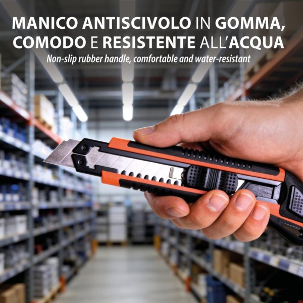 VELAMP IG322, Profesionálny odlamovací nôž s 2 náhradnými čepeľami