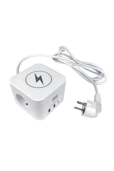 IN 553049 Bezdrôtová nabíjačka  s 2 zásuvkami a USB A+C
